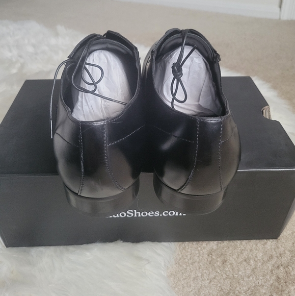Aldo men\'s black dress shoes size 14 main image 3